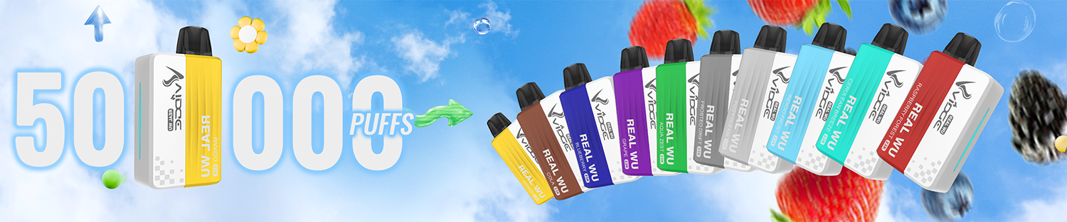 Vidge,Real Wu,50000Puffs,Vape,Pod System